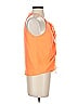 Parker 100% Polyester Orange Sleeveless Blouse Size XS - photo 4