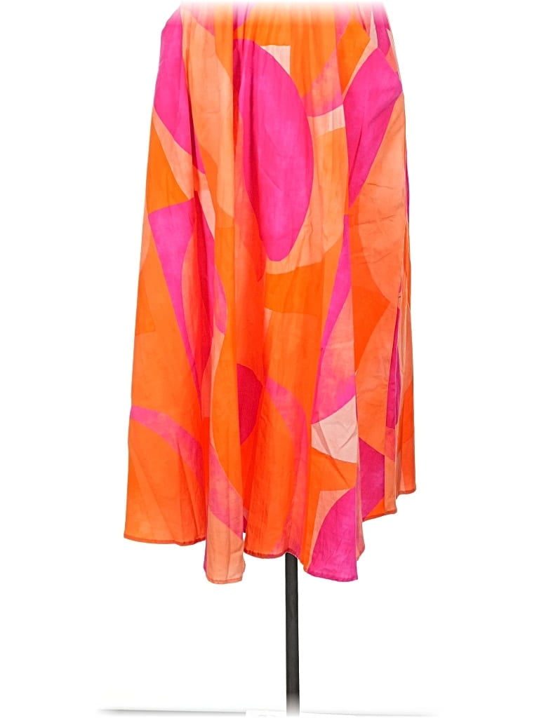 Pre-owned Peixoto Casual Skirt In Orange