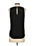 Lavender Brown 100% Silk Black Blouse Size S - photo 2