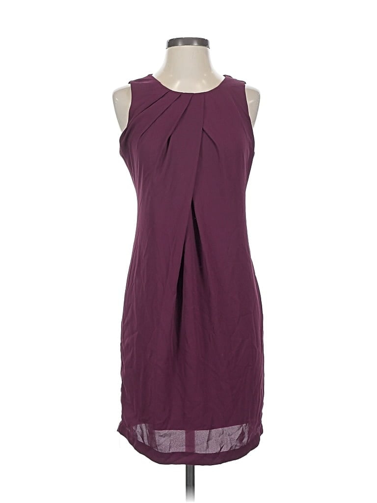 Pre-owned C. Luce Cocktail Dress In Burgundy