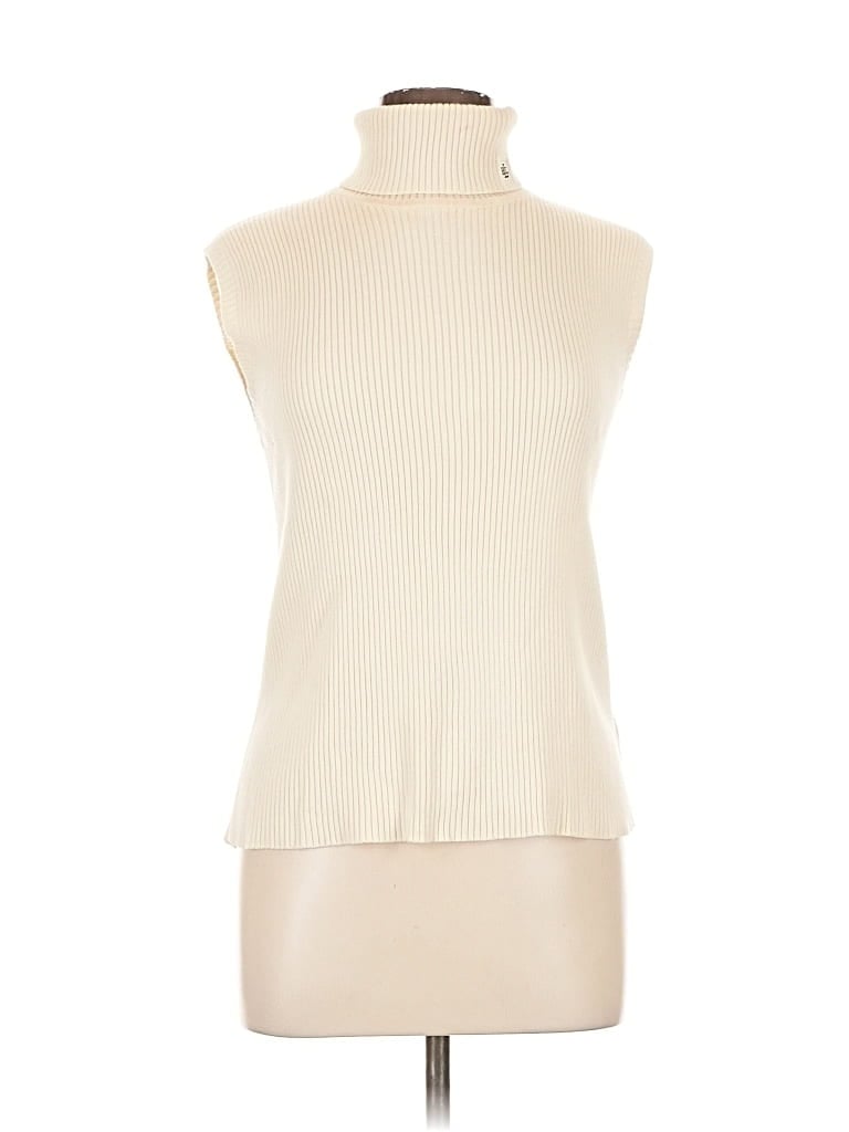 Pre-owned Polo Ralph Lauren Sweater Vest In White