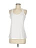 Ideology 100% Polyester White Active Tank Size M - photo 1