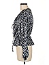 MICHAEL Michael Kors 100% Polyester Blue Long Sleeve Blouse Size M - photo 5