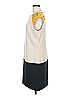 Luxology Color Block Yellow Casual Dress Size 8 - photo 5