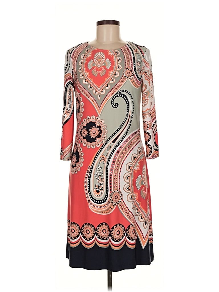 Pre-owned Inc International Concepts Casual Dress In Red