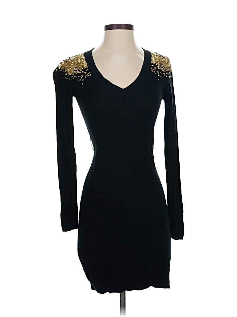 Pre-owned Thml Cocktail Dress In Black