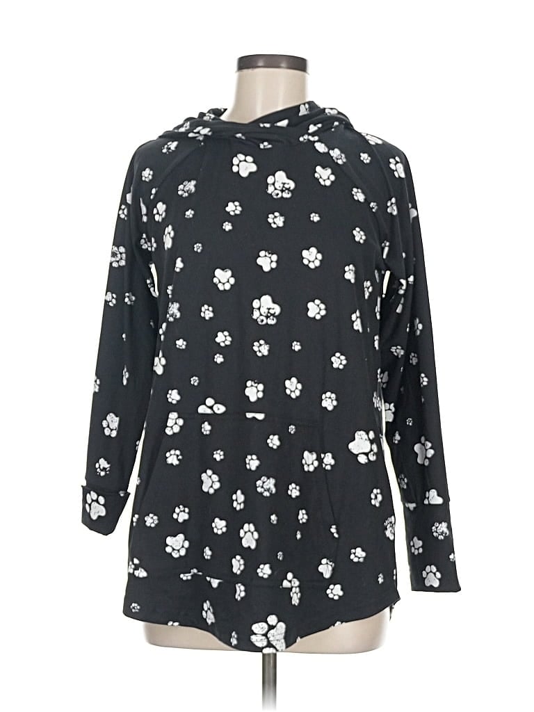 Pre-owned Lularoe Pullover Sweater In Black