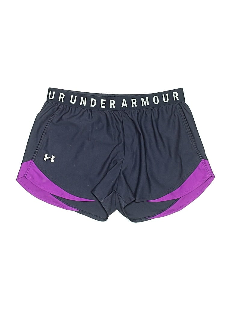 Pre-owned Under Armour Athletic Shorts In Purple