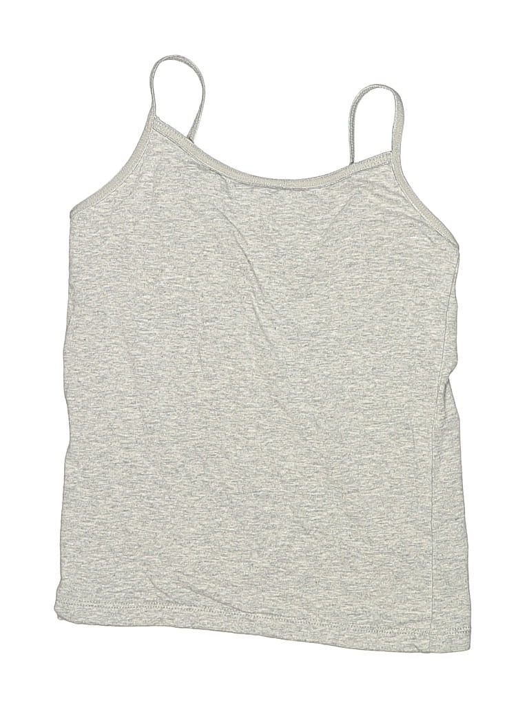 Pre-owned Gap Kids' Tank Top Gray Halter Neckline Tops