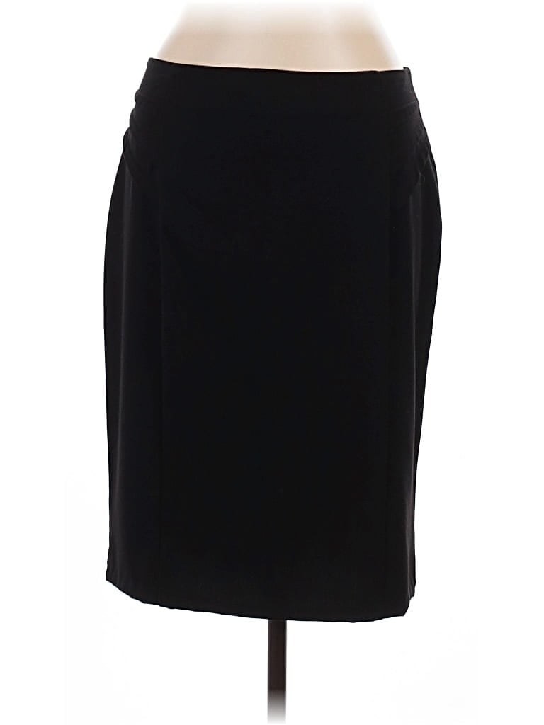 Pre-owned New York And Company Formal Skirt In Black