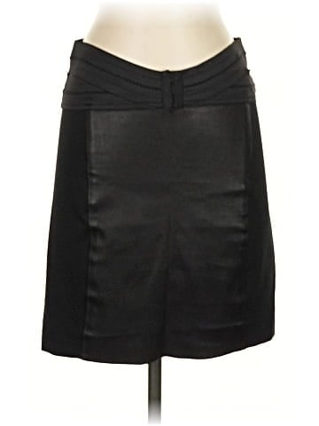 Elizabeth and James Faux Leather Skirt (view 1)