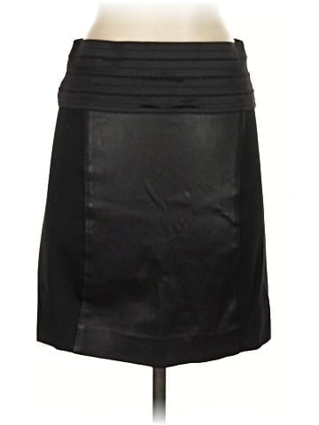 Elizabeth and James Faux Leather Skirt (view 2)