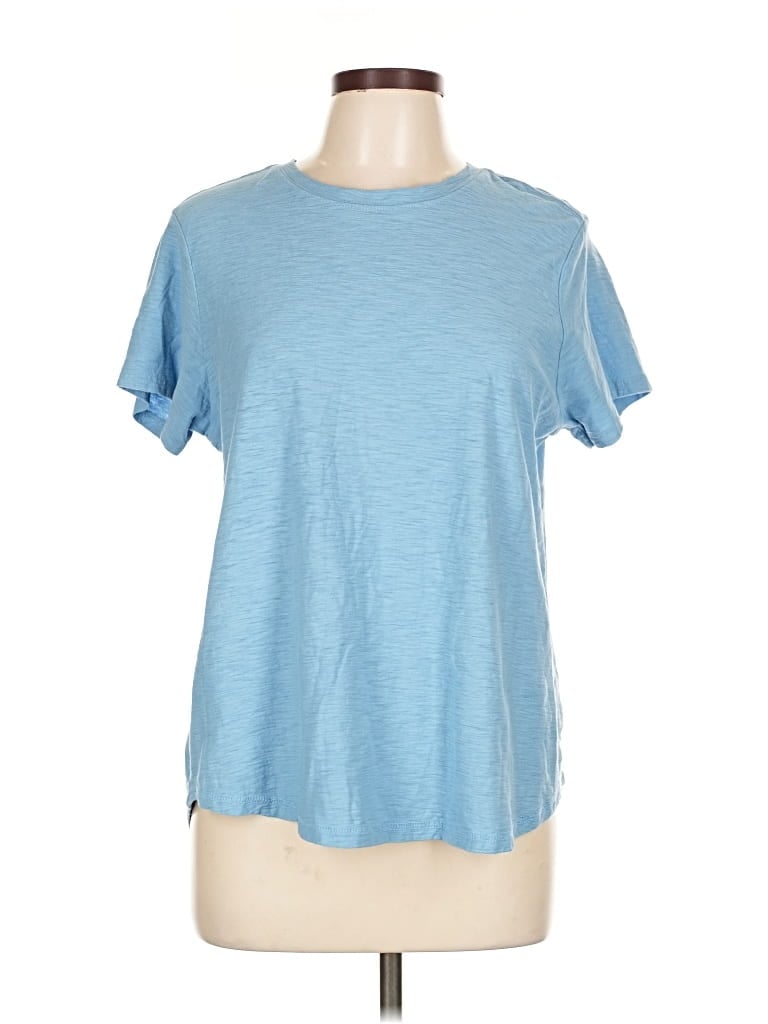 Pre-owned Pilcro Short Sleeve T-shirt In Blue