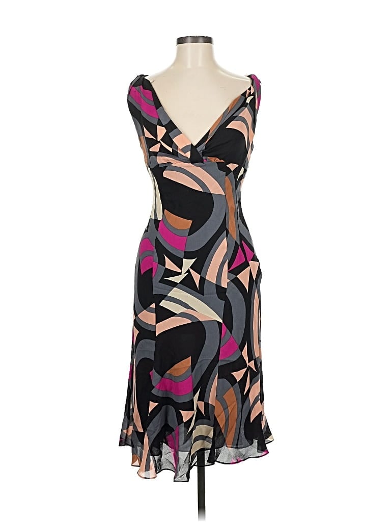 Pre-owned Diane Von Furstenberg Cocktail Dress In Black