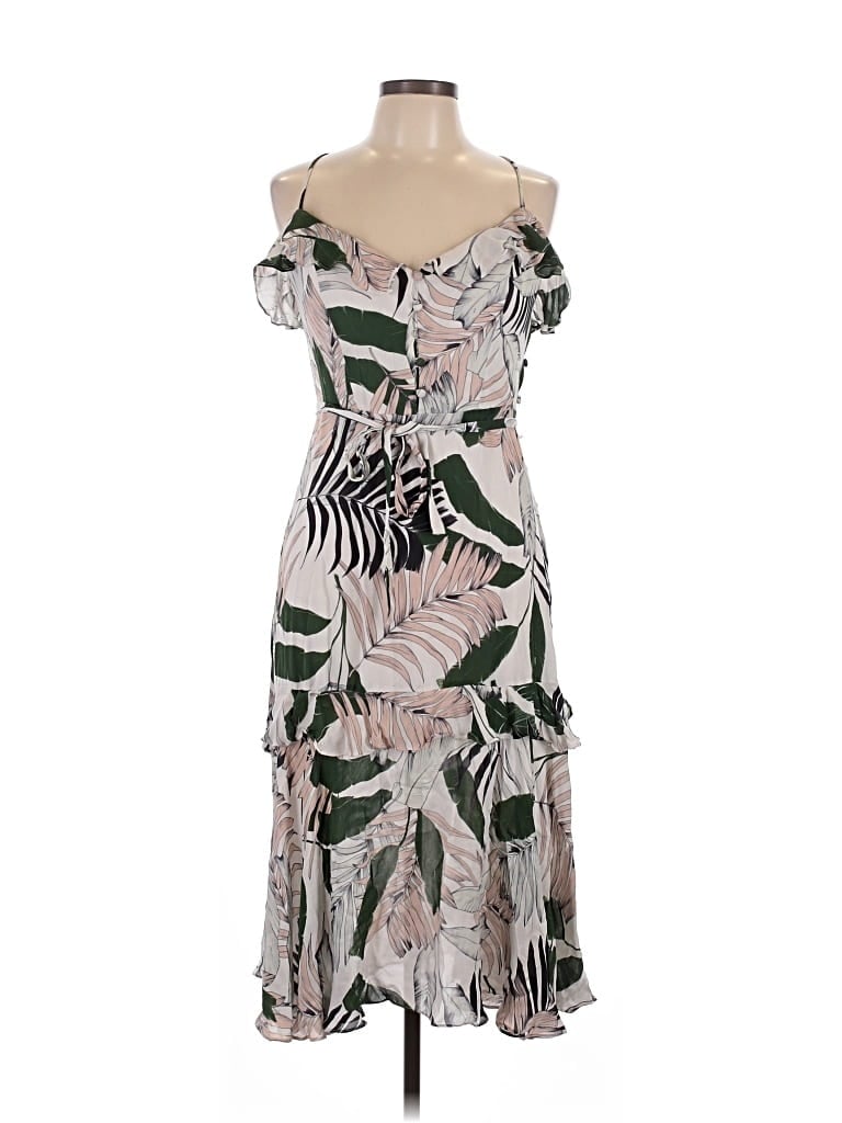 Pre-owned Milly Cocktail Dress In Gray