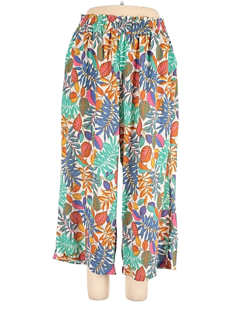 Pre-owned Rose + Olive Casual Pants In Green