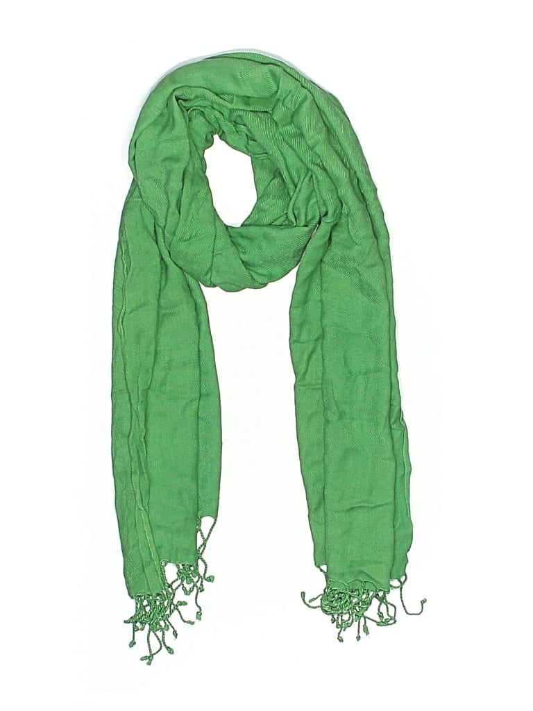 Pre-owned Unbranded Scarf In Green