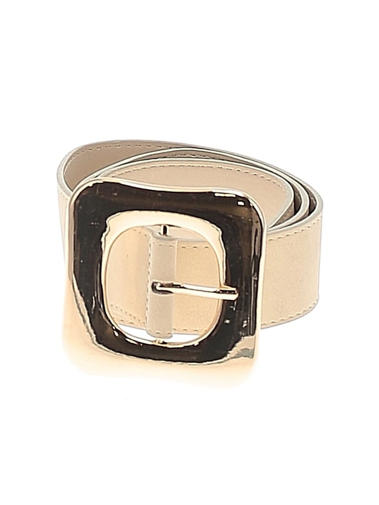 Pre-owned Unbranded Belt In White