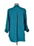 Assorted Brands 100% Polyester Teal 3/4 Sleeve Blouse Size L - photo 2