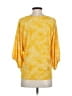 MICHAEL Michael Kors Yellow 3/4 Sleeve Blouse Size S - photo 2
