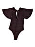 I. Madeline Burgundy Bodysuit Size S - photo 2