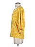 MICHAEL Michael Kors Yellow 3/4 Sleeve Blouse Size S - photo 5
