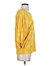 MICHAEL Michael Kors Yellow 3/4 Sleeve Blouse Size S - photo 4