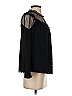J.Crew 100% Polyester Black Long Sleeve Blouse Size XS - photo 4