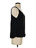 Unbranded 100% Polyester Black Sleeveless Top Size S (estimated) - photo 4