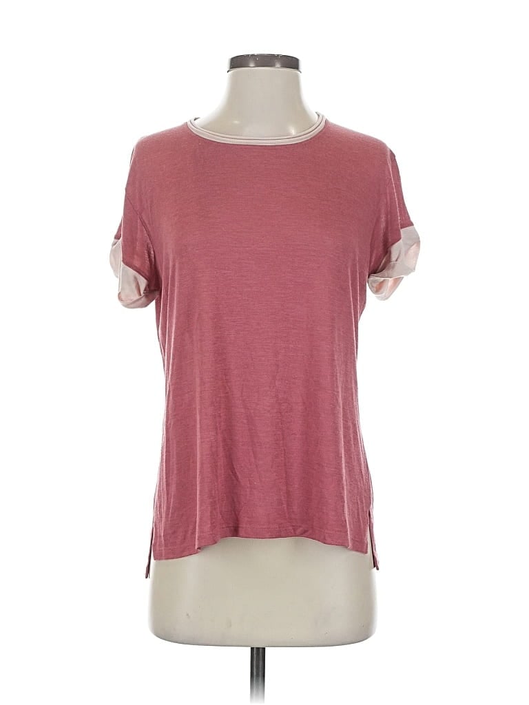 Pre-owned Vince Short Sleeve T-shirt In Pink