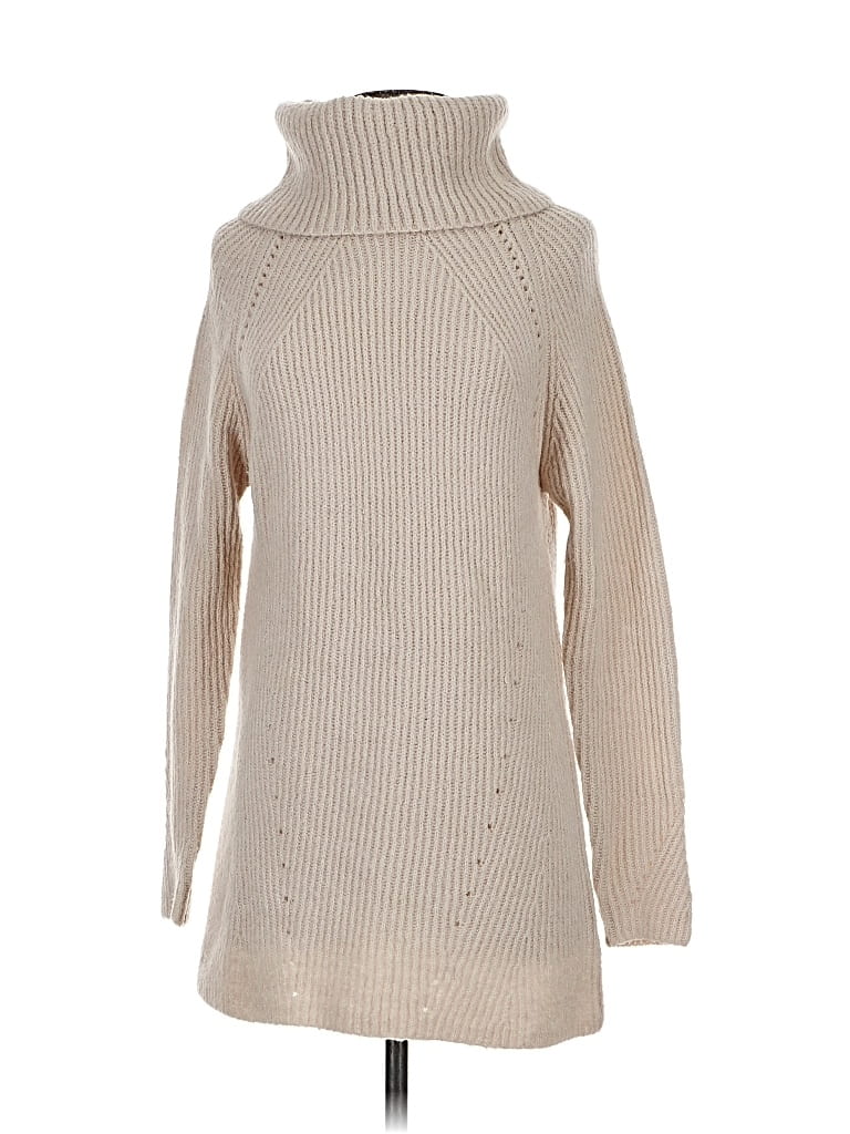 Pre-owned Blue Rain Turtleneck Sweater In Brown