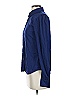 7 For All Mankind Blue Long Sleeve Blouse Size XS - photo 5