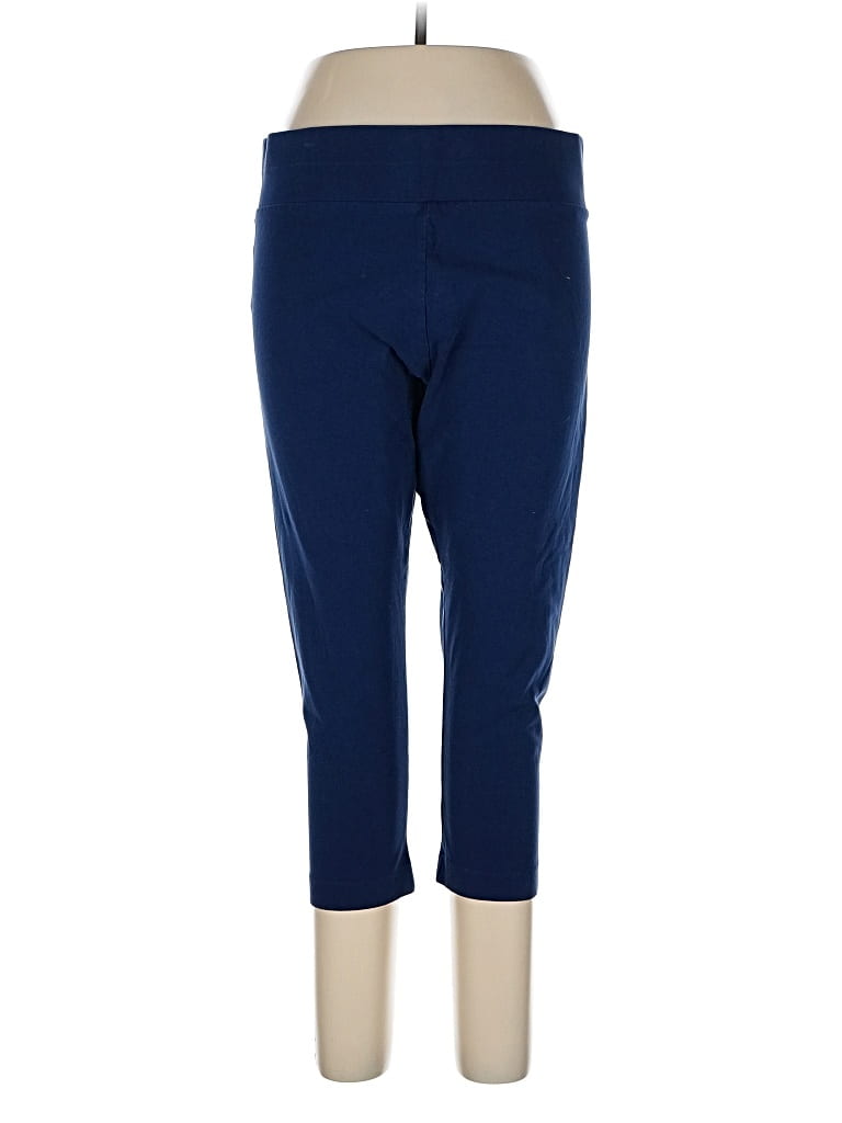 Pre-owned Logo By Lori Goldstein Active Pants In Blue