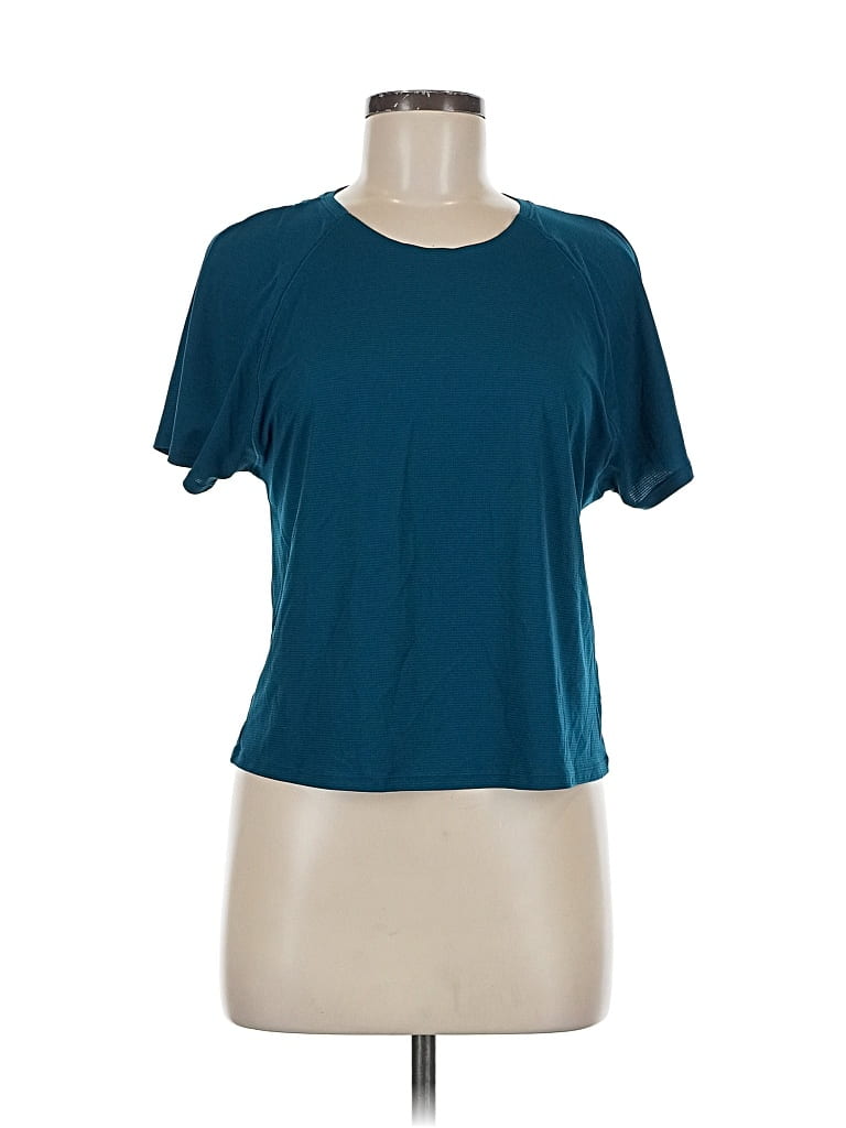 Pre-owned Athleta Active T-shirt In Blue