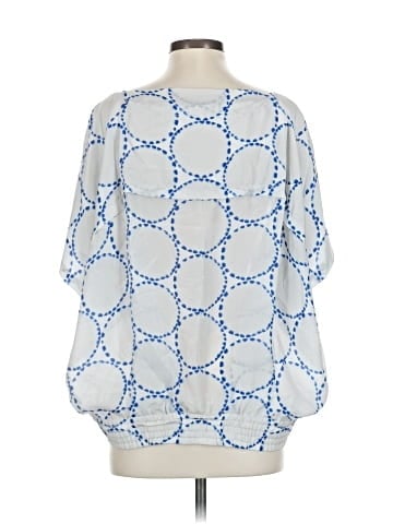 Diane von Furstenberg 3/4 Sleeve Silk Top (view 2)