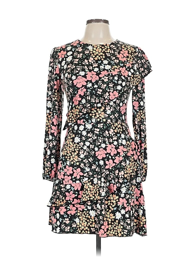 Pre-owned Velvet Torch Casual Dress In Black