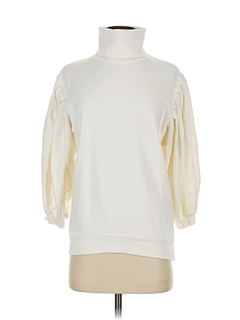 Pre-owned Citizen Of Humanity Sweatshirt In White