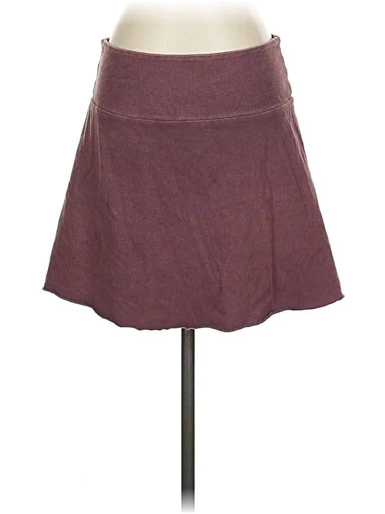 Pre-owned Assorted Brands Casual Skirt In Burgundy