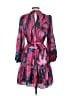Julia Jordan 100% Polyester Print Pink Cocktail Dress Size 2 - photo 2