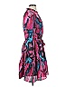 Julia Jordan 100% Polyester Print Pink Cocktail Dress Size 2 - photo 4