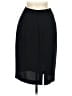 Maggy London 100% Polyester Solid Black Formal Skirt Size 6 - photo 2