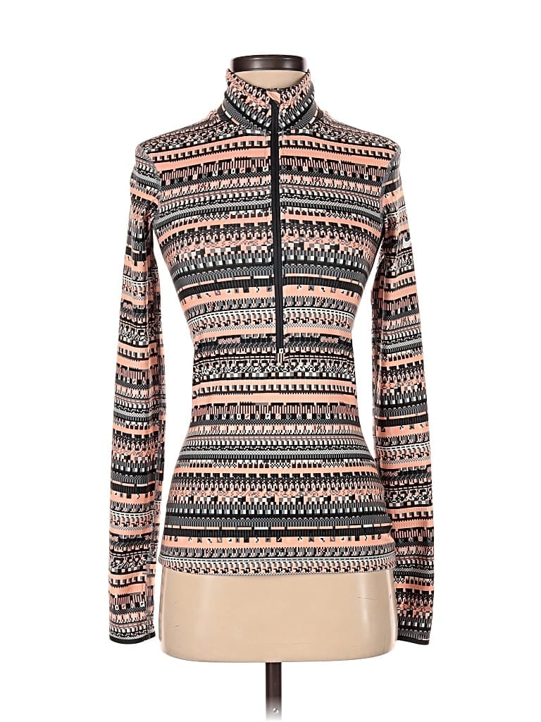 Pre-owned Nike Long Sleeve T-shirt In Brown