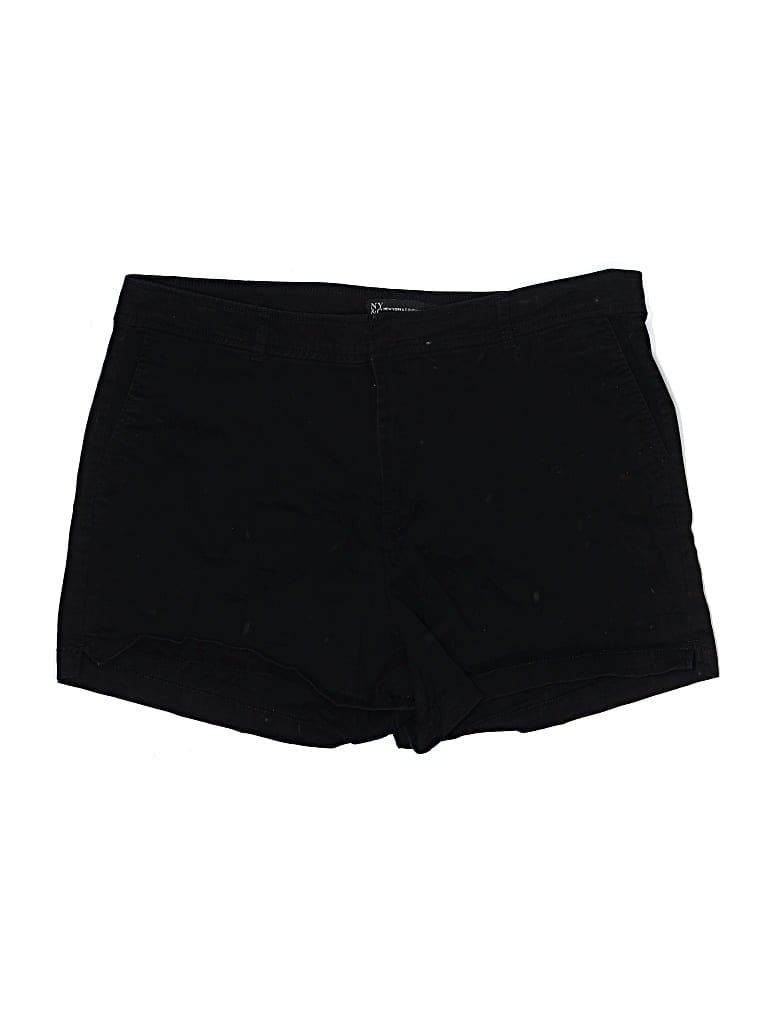 Pre-owned New York And Company Shorts In Black