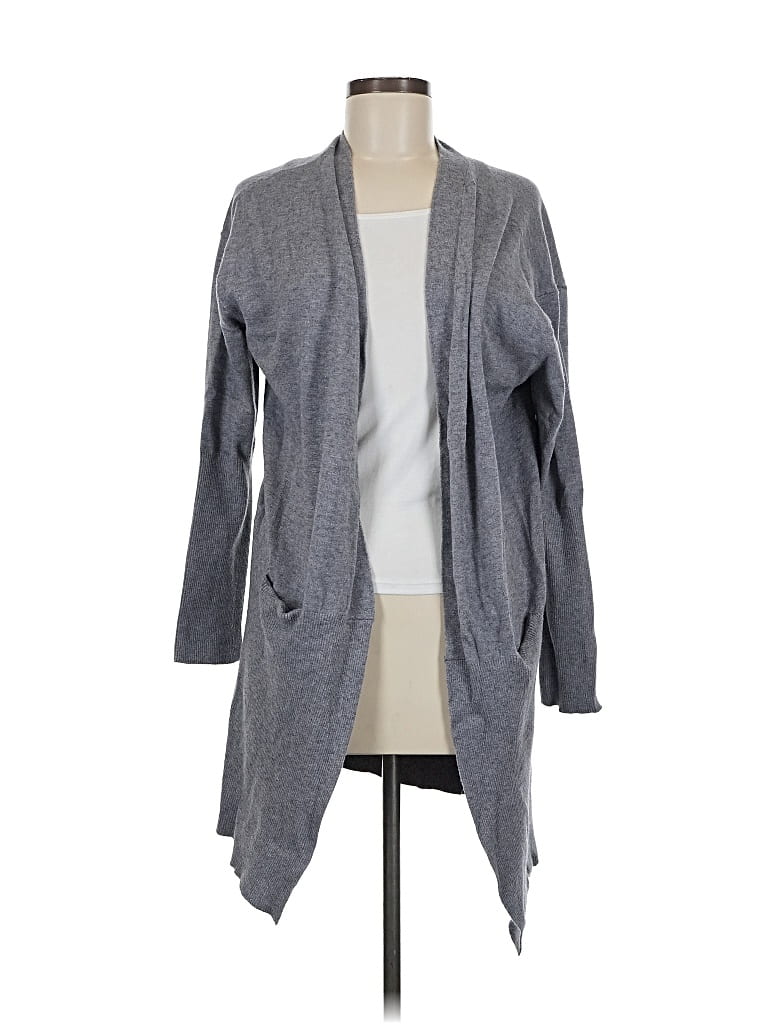 Pre-owned Kori America Cardigan Sweater In Gray