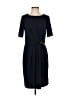 Ellen Tracy 100% Polyester Solid Blue Casual Dress Size S (estimated) - photo 1