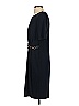Ellen Tracy 100% Polyester Solid Blue Casual Dress Size S (estimated) - photo 5