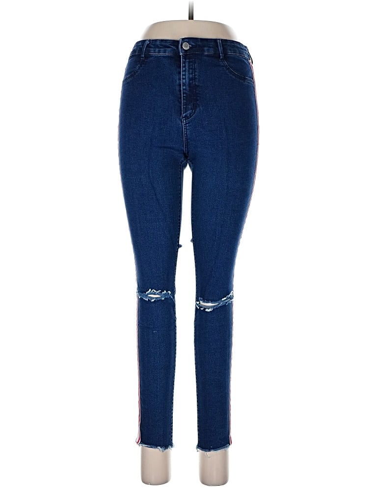 Pre-owned Zara Trf Jeans In Blue