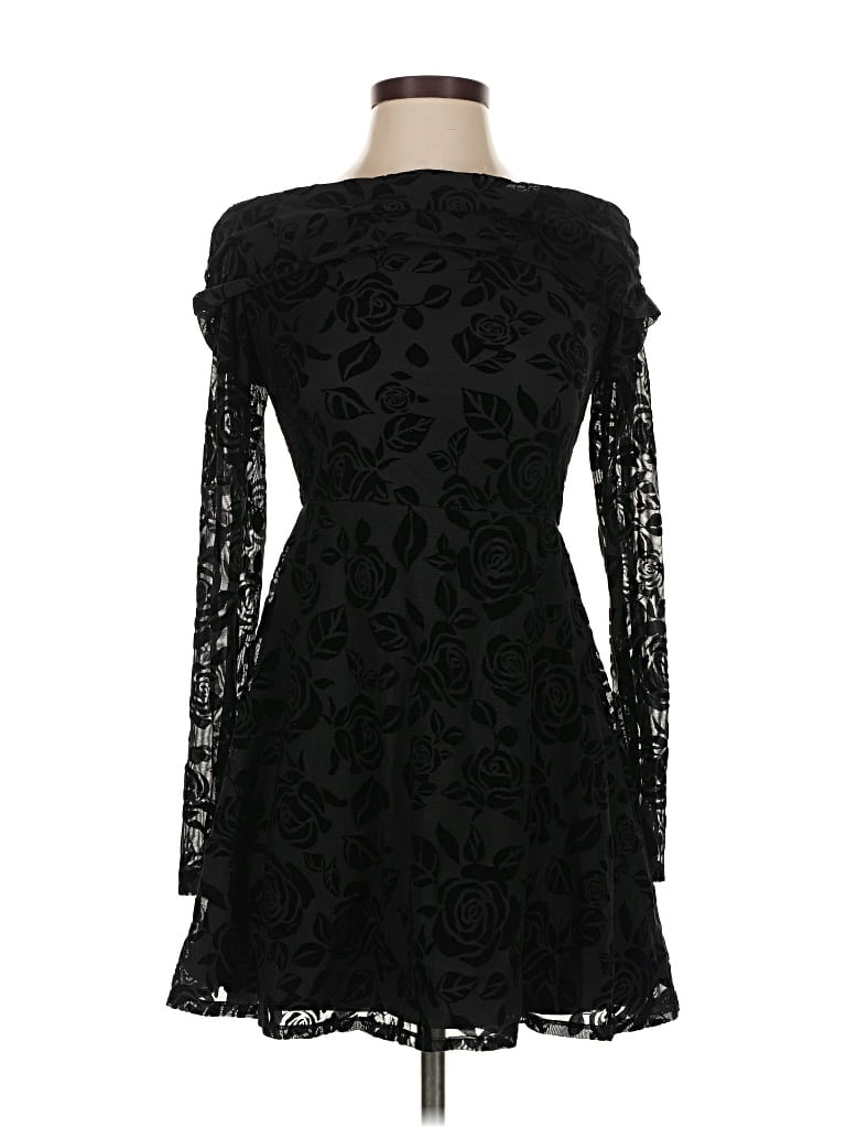 Pre-owned Wild Fable Cocktail Dress In Black