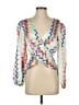 Vila 100% Polyester Teal 3/4 Sleeve Blouse Size 36 waist - photo 1