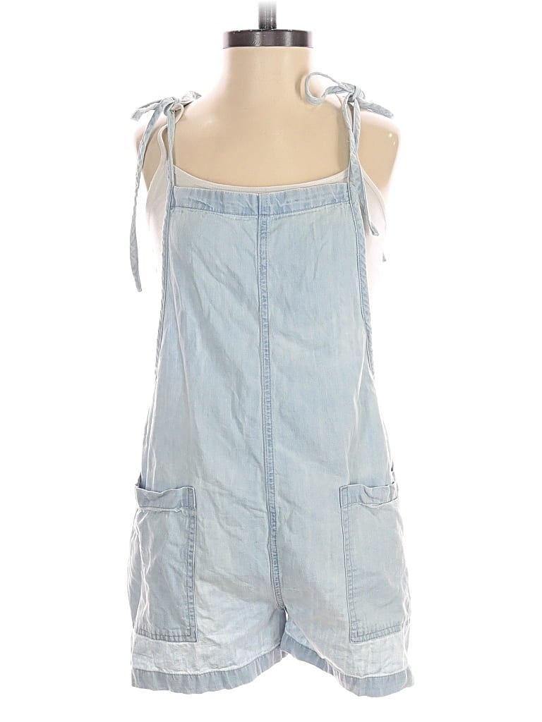 Pre-owned Aerie Romper In Blue